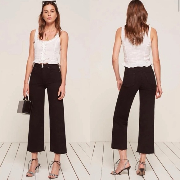 Reformation Stretch Flood Jean - Picture 2 of 8